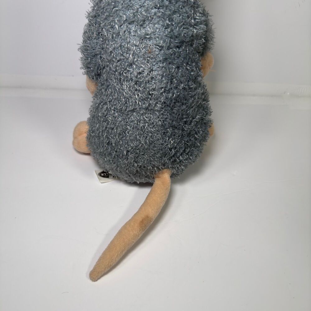 Disney Ratatouille Plush Gray Remy 8.5" Stuffed Animal Pixar Toy Factory 2007 - Picture 6 of 10